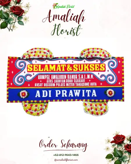 Papan Bunga Ucapan Selamat Mimbaan